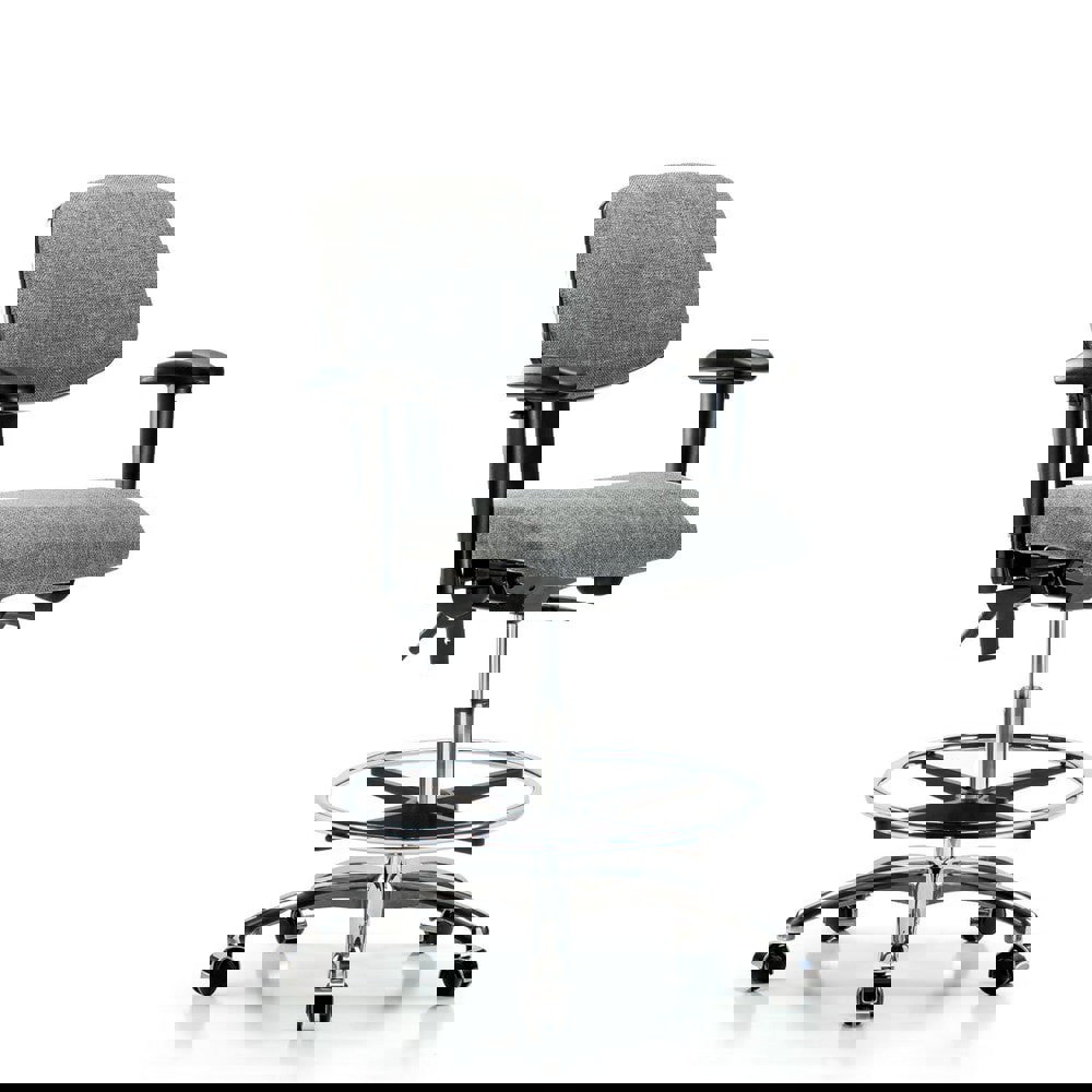 Task Chair: Olefin, Gray